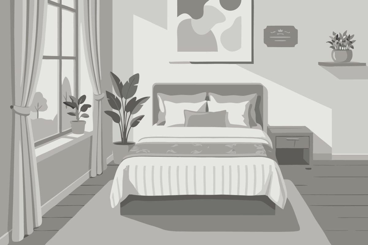 Appartamento con 1 Camera da Letto e Divano-Letto
